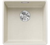 BLANCO SUBLINE 400-F 527165 Silgranit Softweiß, sin mando a distancia