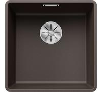 Blanco Subline 400 - Fregadero de Silgranite, 43x43 cm, café 523499
