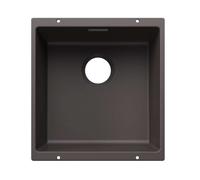 Blanco Subline 400 - Fregadero Silgranite, 46x43 cm, roca gris 527790