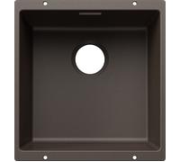 Blanco Subline 400 - Fregadero de Silgranite, 46x43 cm, color café 527792