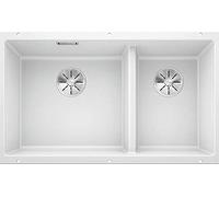 Blanco Fregadero de granito Subline 430/270-U 72,5 x 40 cm Blanco 523155