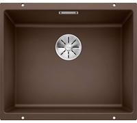 Blanco Subline 500 - Fregadero de silgranite, 53x46 cm, InFino, café 523441