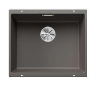 Blanco Subline 500 - Fregadero de silgranite, 53x46 cm, InFino, gris 527353