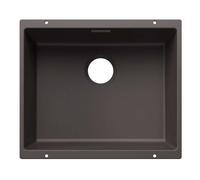 Blanco Subline 500 - Fregadero Silgranite, 53x46 cm, roca gris 527798