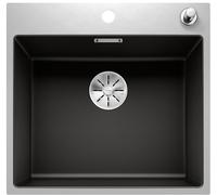 Blanco Subline 500-IF/A fregadero de granito 54.3x51 cm negro 525999