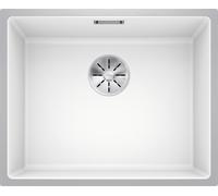 Blanco SUBLINE 500-IF SteelFrame - Fregadero 1 Cubeta Sobre Encimera/Enrasado Blanco