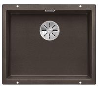 Blanco Subline 500-U fregadero de granito 50x40 cm marrón 523441