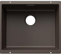 Blanco Subline 500 - Fregadero de Silgranite, 53x46 cm, café 527800