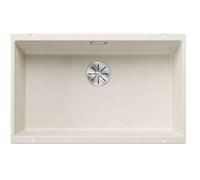 Blanco Subline 700 - Fregadero de silgranite, 73x46 cm, InFino, blanco suave 527173