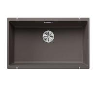 Blanco Subline 700 - Fregadero de silgranite, 73x46 cm, InFino, gris 527356
