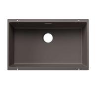 Blanco Subline 700 - Fregadero Silgranite, 73x46 cm, gris volcán 527803