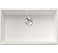 Blanco Fregadero de granito Subline 700-U 70x40 cm color blanco 523446