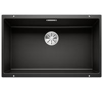 Blanco Subline 700-U fregadero de granito 70x40 cm negro 526001