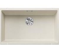 Blanco Subline 700-U Level fregadero de granito 70x40 cm blanco 527173