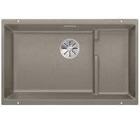 Blanco Subline 700-U Level fregadero de granito 70x40 cm gris/grafito/ónix 523545