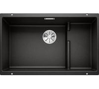 Blanco Subline 700-U Level fregadero de granito 70x40 cm negro 526003