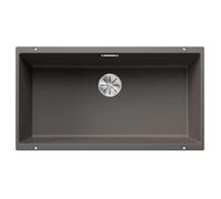 Blanco Subline 800 - Fregadero de silgranite, 83x46 cm, InFino, gris 527357