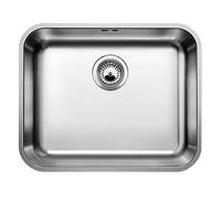 Blanco Supra 500 - Fregadero, 53x43 cm, acero inoxidable cepillado 518205