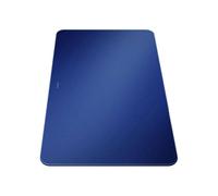 Blanco - Tabla de cortar 495x280, cristal/azul 232846