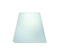 Blanco - Tabla de cortar, 50x31 cm, cristal blanco 224510
