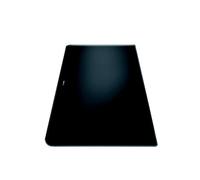 Blanco - Tabla de cortar, 50x31 cm, cristal negro 224525