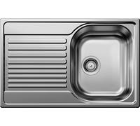 Blanco TIPO 45 S Compact - Fregadero 1 Cubeta + Escurridor Sobre Encimera 45 cm Inox Mate