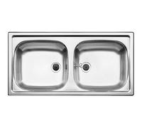 Blanco Top EZ - Fregadero, 86x44 cm, acero inoxidable 500372