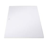 Blanco - Tabla de cortar Axia III, 497x350 mm, cristal/blanco 234045