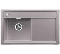 Blanco zenar 45 S, cocina fregadero, SILGRANIT Puradur Incluye Tabla de cortar de cristal, platillos Izquierda