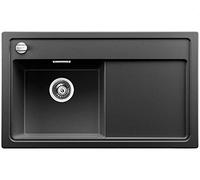 Blanco zenar 45 S, cocina fregadero, SILGRANIT Puradur Incluye Tabla de cortar de cristal, platillos Izquierda