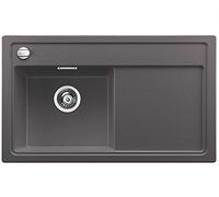 Blanco zenar 45 S, cocina fregadero, SILGRANIT Puradur Incluye Tabla de cortar de cristal, platillos Izquierda