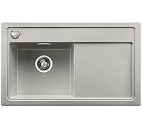 Blanco zenar 45 S, cocina fregadero, SILGRANIT Puradur Incluye Tabla de cortar de madera, platillos Izquierda