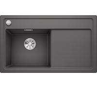 Blanco Zenar 45 S fregadero de granito 86x51 cm gris/grafito/ónix 523851