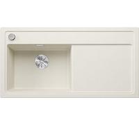 BLANCO ZENAR XL 6 S, color blanco suave, color blanco delicado, tipo de montaje: instalación desde arriba, lavabo principal izquierdo, con mando a distancia, sin accesorios, armario bajo 60, gran
