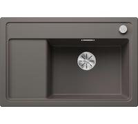 Blanco Zenar XL 6 - Fregadero de silgranite, 78x51 cm, con control de desagüe, InFino, gris 527368