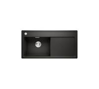 Blanco 526065 - Fregadero ZENAR XL 6 S-F 1 Cubet Escurridor Enrasado Silgranit Negro