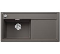 Blanco Zenar XL 6 - Fregadero de silgranite, 100x51 cm, con control de desagüe, InFino, gris 527370