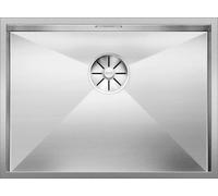 Blanco ZEROX 550-U - Fregadero Bajo Encimera Acero Inoxidable 59x44 Cm Sistema InFino