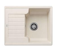 Blanco Fregadero SILGRANIT Zia 40 S 62x50 cm Blanco Suave Sobreencimera Reversible
