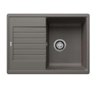 Blanco Zia 45 - Fregadero de silgranite, 68x50 cm, gris 527380