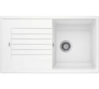 Blanco Zia 5 S fregadero de granito 86x50 cm blanco 520506