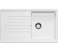 Blanco Zia 5 S fregadero de granito 86x50 cm blanco 520515
