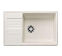 Blanco Zia XL 6 - Fregadero de silgranite, 78x50 cm, blanco suave 527214
