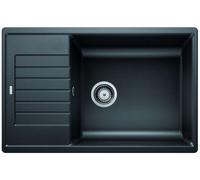 Blanco Zia XL 6 S Compact fregadero de granito 78x50 cm negro 526019