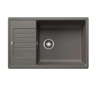 Blanco Zia XL 6 - Fregadero de silgranite, 78x50 cm, gris 527397