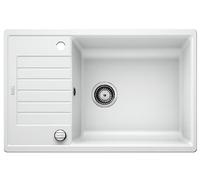 Blanco Zia XL 6 S Compact fregadero de granito 78x50 cm blanco 523267