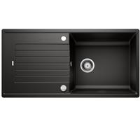 Blanco Zia XL 6 S fregadero de granito 100x50 cm negro 526023