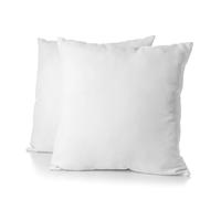Blanrêve - Juego de 2 Almohadas de algodón orgánico - Estética - Comodidad Firme - 60 x 60 cm - Fabricado en Francia
