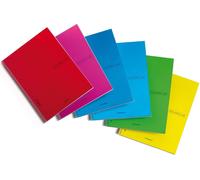 Blasetti Colorclub, de un solo color, multicolor, formato A4+, 70 hojas, 70 g/m², papel cuadriculado