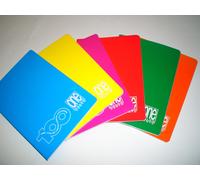 Cuaderno Blasetti, formato A5, 19 hojas, diseño de un solo color, disponible en varios colores